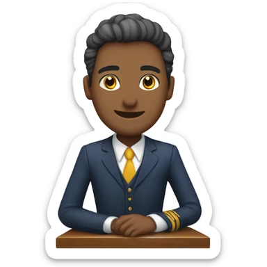 Camarão sorrindo fazendo sinal de legal sticker