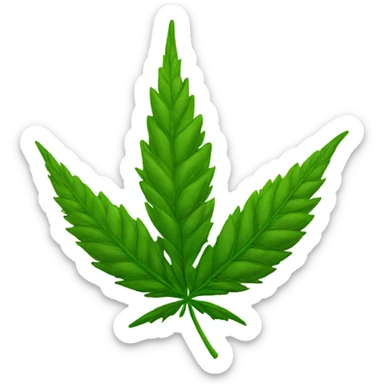 Weed sticker