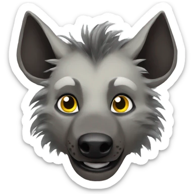 Sergal hyena  sticker