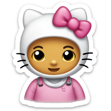 Hello kitty sticker