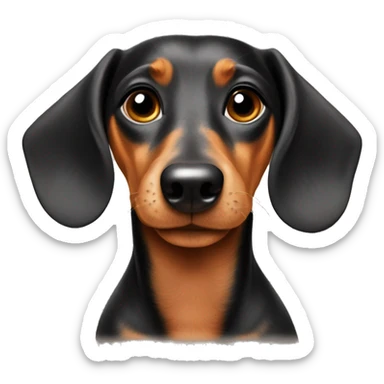 dachshund ￼ sticker