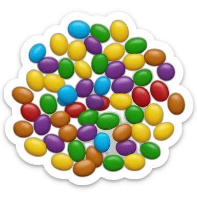 M&ms' sticker