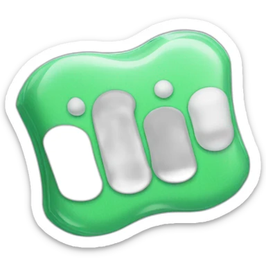 packet of chewing gum sticker