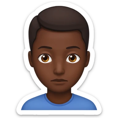 Loking at me side eye sticker