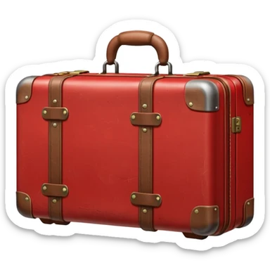 travel suitcase emoji style sticker