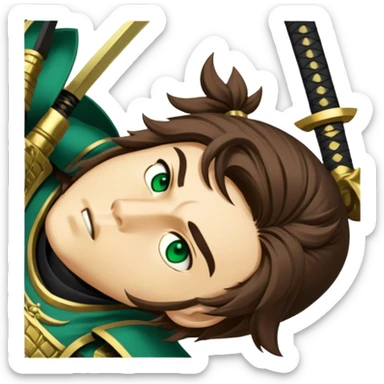 Samurai Guardian sticker