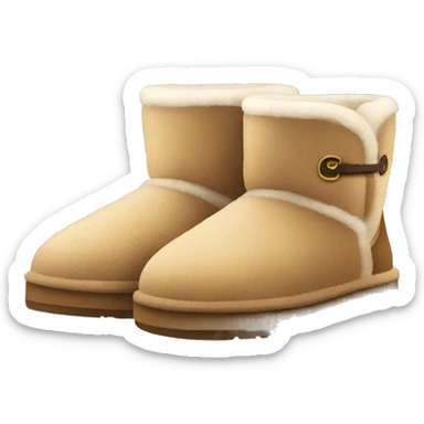 UGG slippers  sticker