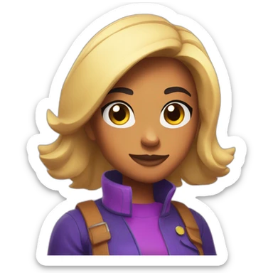 Colette from Brawl Stars sticker