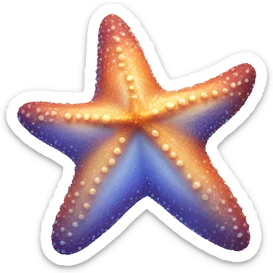 starfish sticker