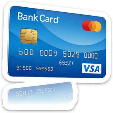 Bank card sticker