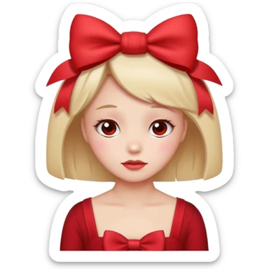 🥹🎀👉🏻👈🏻 sticker