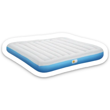 inflatable floating mattress  sticker