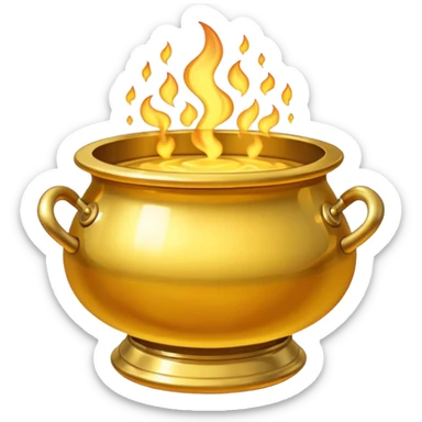 golden Cauldron sticker