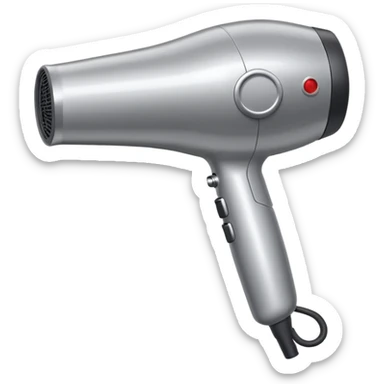 hair dryer sticker