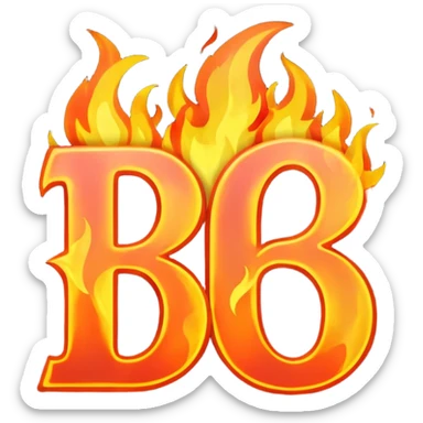 Can you make a banner that says PYRO in gothic letters, the letters should also be on fire  sticker