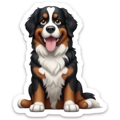Bernese mountain dog  sticker