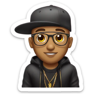 Bad Bunny the Puerto rican singer sticker