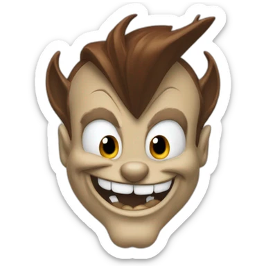 demonio de tasmania de los looney tunes sticker