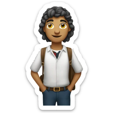 Estudante de Coimbra sticker