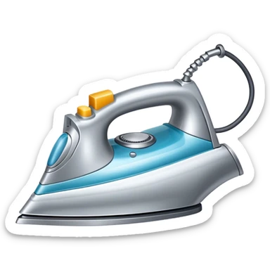 ferro de passar roupa sticker