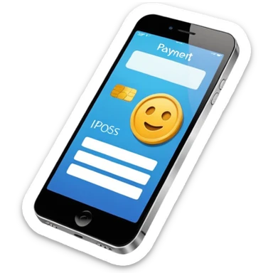 payment method flat style sticker