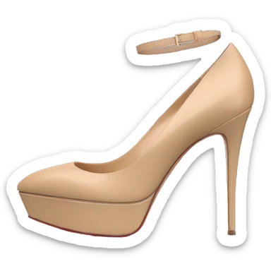 VALENTINO Tan-go PLATFORM PUMP sticker