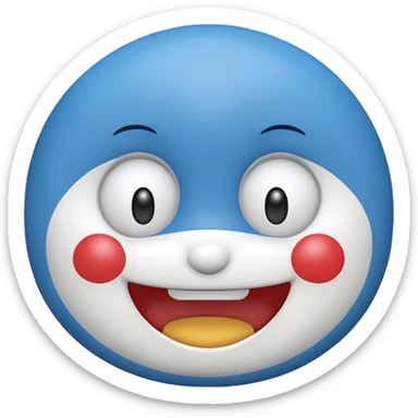 Doraemon emoji sticker
