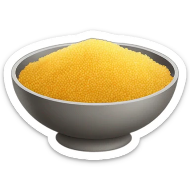 plat of couscous with meat sticker