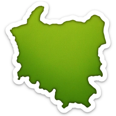 belgium map sticker