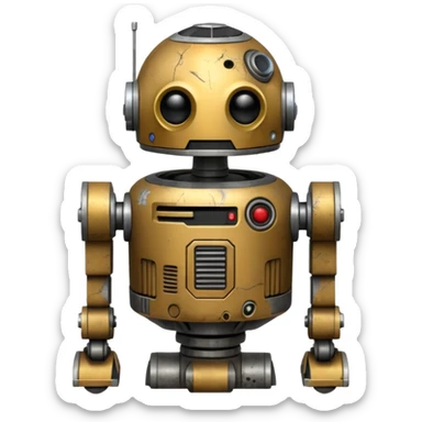 Stupid fucking clanker  sticker