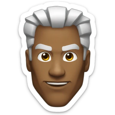 dee jay street fighter sticker