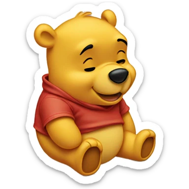 Winnie the pooh sticker