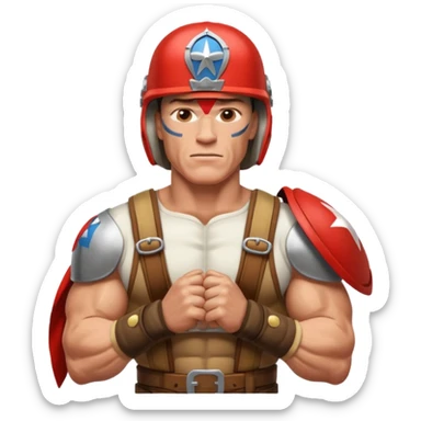 dc peacemaker john cena sticker