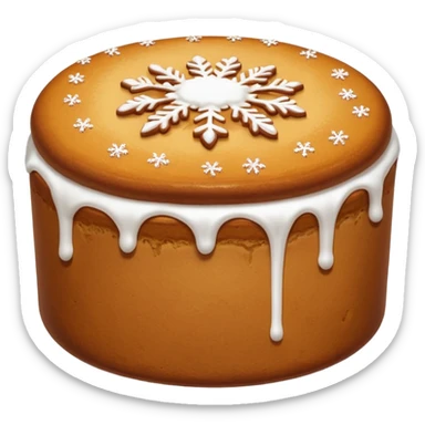 bizcocho mantecado sin carita sticker