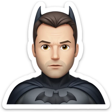 ben affleck batman sticker