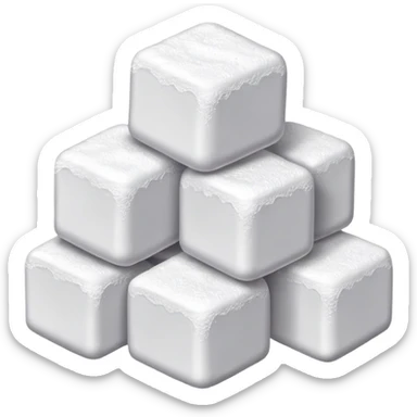 white turkish delight sticker