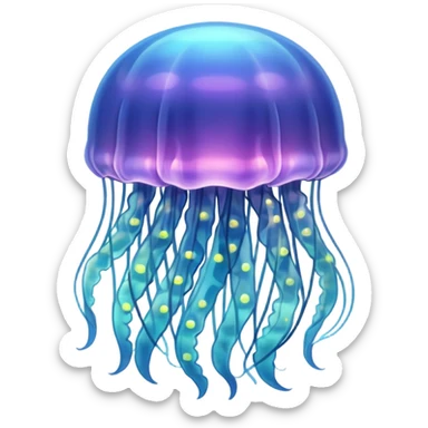 Jellyfish sticker