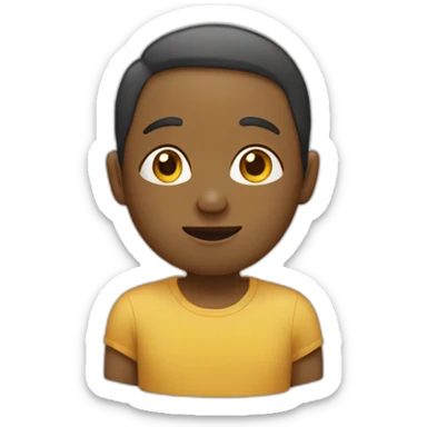 Humains qui sembrassent sticker