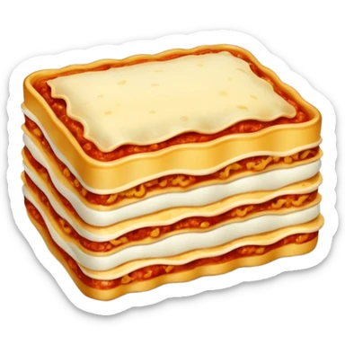 lasagna sticker