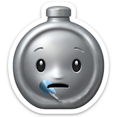 Camp Essentials, canteen,negative:character. sticker