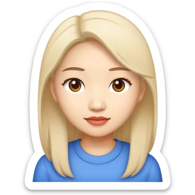 Lucy chen from the rookie sticker