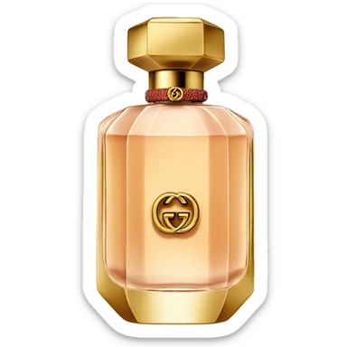 gucci perfume sticker