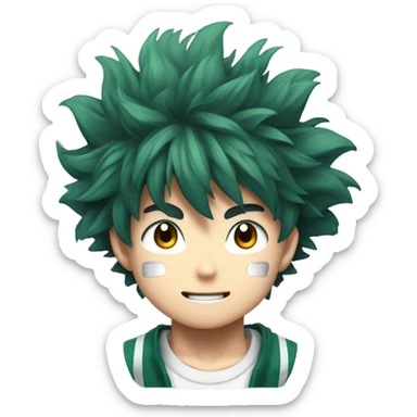 Izuku Midoriya sticker