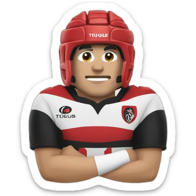 Stade toulousain Toulouse rugby sticker