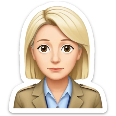 Marine Lepen sticker