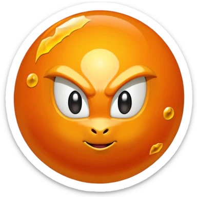 Esfera del dragón con 7 estrellas  sticker