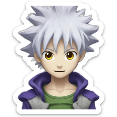Killua hunter x hunter sticker