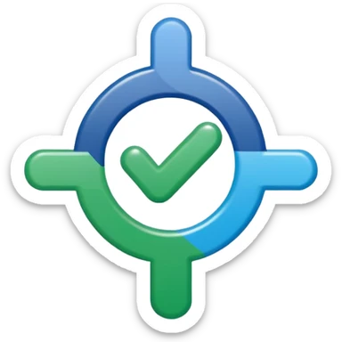 Salutem pharma company logo sticker