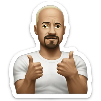 American history x with raised right hand sticker