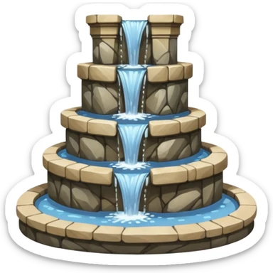 Trev fountain  sticker